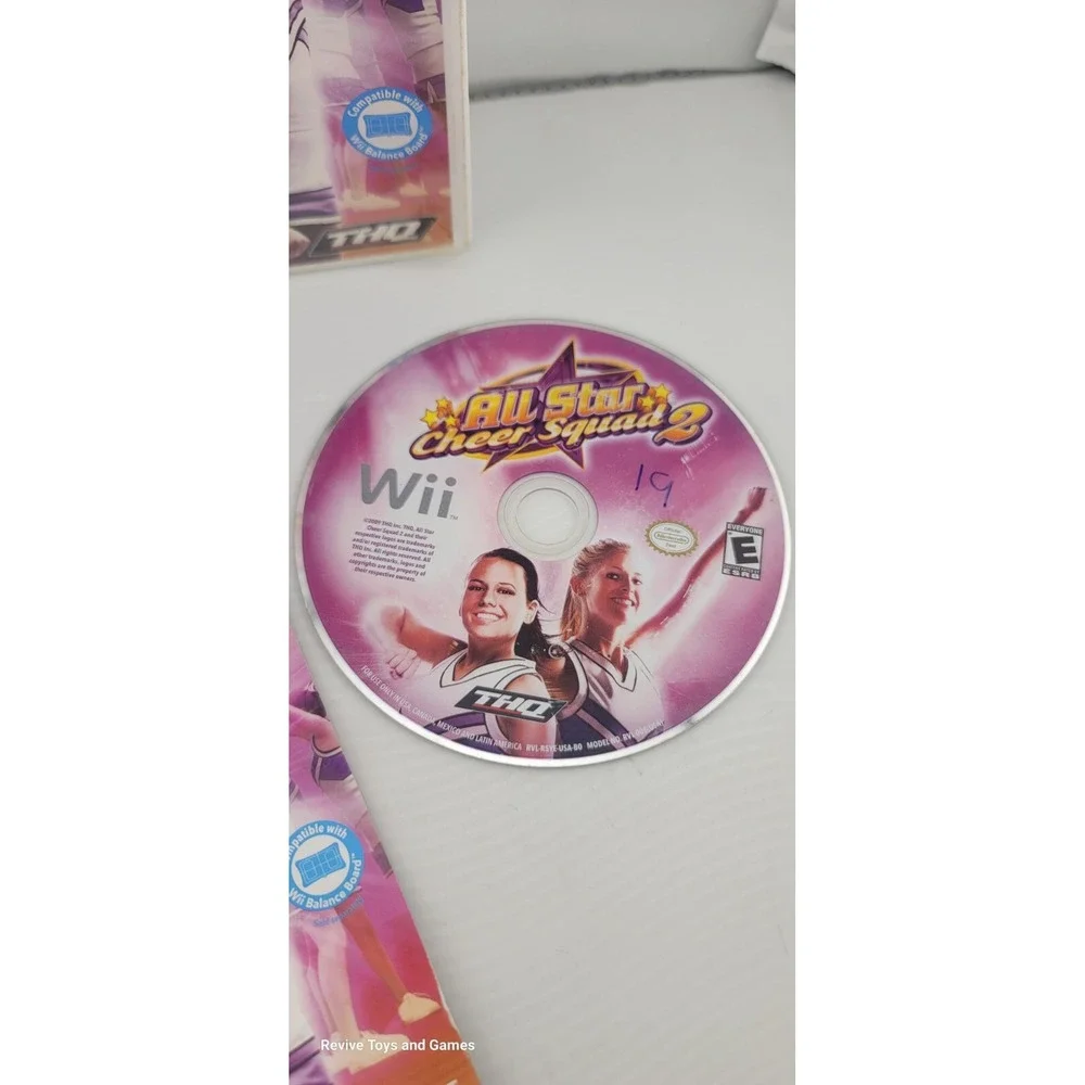 All Star Cheer Squad 2 (Nintendo Wii 2009) CIB Complete Tested and Working Great